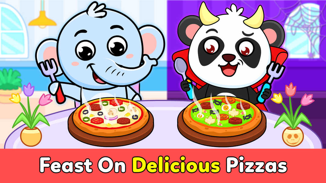 Kids Pizza Maker Cooking Games - Gameplay image of android game