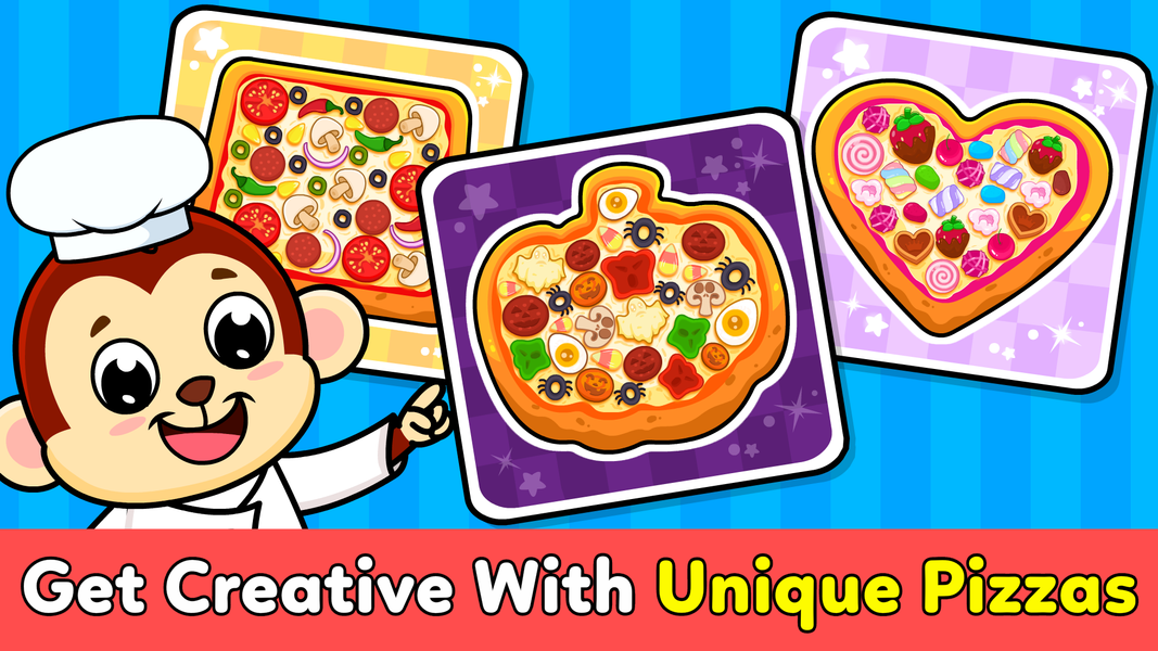 Timpy Pizza Kids Cooking Games - عکس بازی موبایلی اندروید