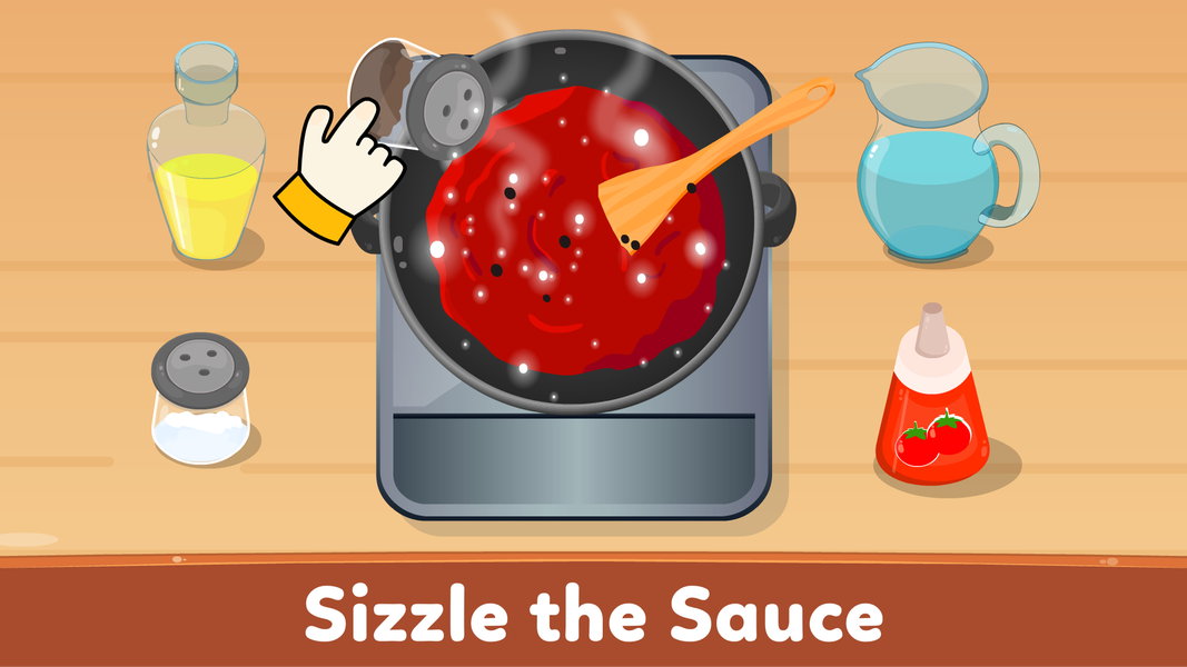 Pizza Maker Games for Kids - Gameplay image of android game