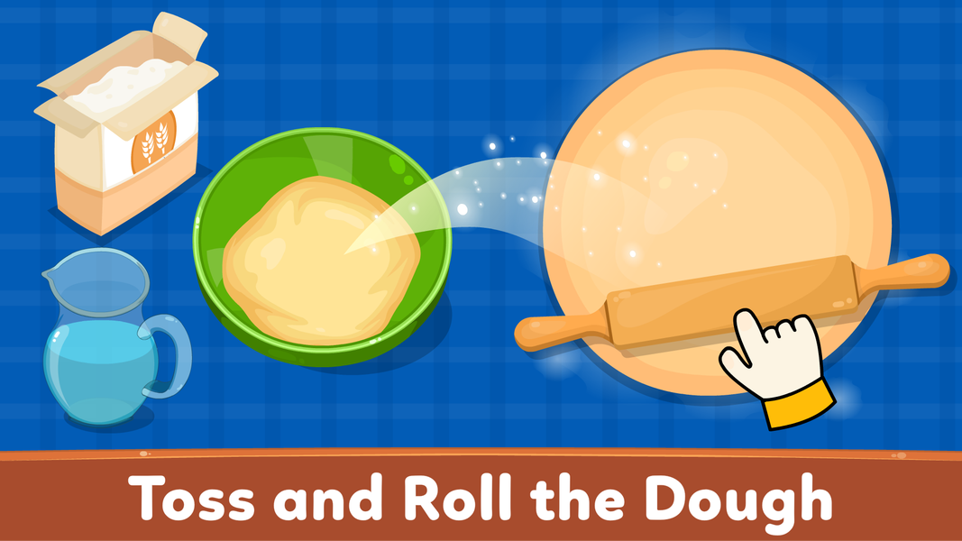 Pizza Maker Games for Kids - Gameplay image of android game