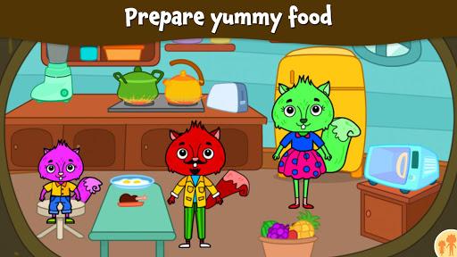 Animal Town - My Squirrel Home - عکس بازی موبایلی اندروید