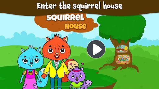 Animal Town - My Squirrel Home - Gameplay image of android game