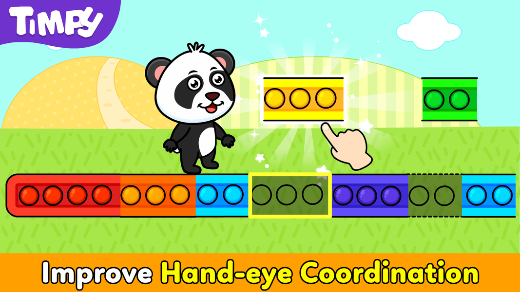 Timpy Pop It: Baby Kids Games - عکس بازی موبایلی اندروید