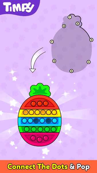 Timpy Pop It: Baby Kids Games - عکس بازی موبایلی اندروید