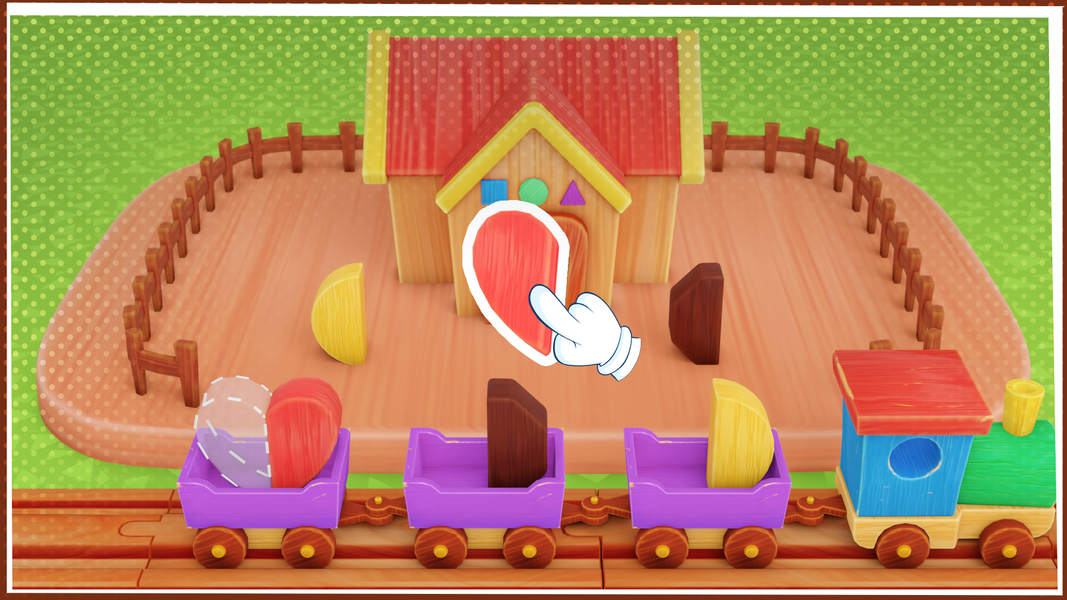 Kids Montessori Shapes & Color - Gameplay image of android game