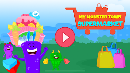 My Monster Town - Supermarket Grocery Store Games - Gameplay image of android game