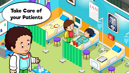 🏥 My Hospital Town: Free Doctor Games for Kids 🏥 - Gameplay image of android game