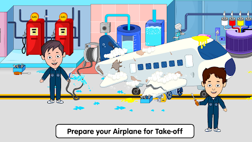 Tizi Town - My Airport Games - عکس بازی موبایلی اندروید