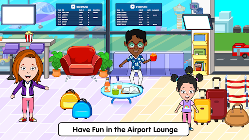 Tizi Town - My Airport Games - عکس بازی موبایلی اندروید