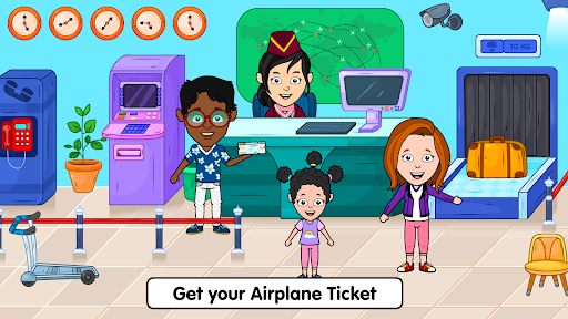 Tizi Town - My Airport Games - عکس بازی موبایلی اندروید