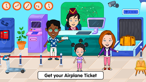 Tizi Town - My Airport Games - Gameplay image of android game