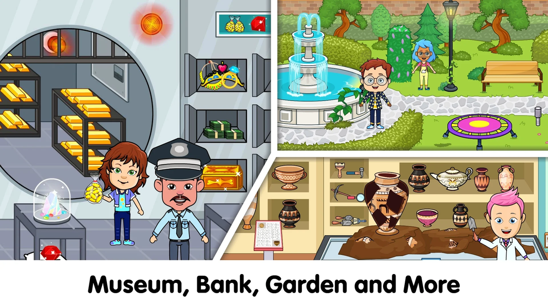 Tizi Avatar Life - World Games - Gameplay image of android game