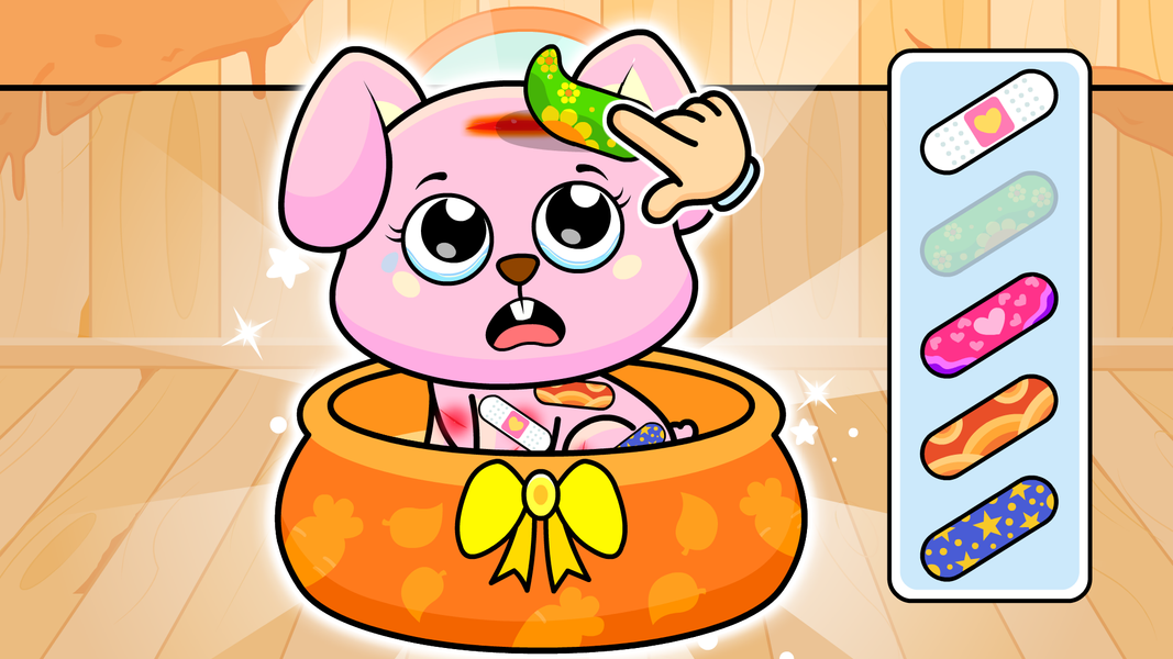 Timpy Kids Cute Pet Care Games - Gameplay image of android game