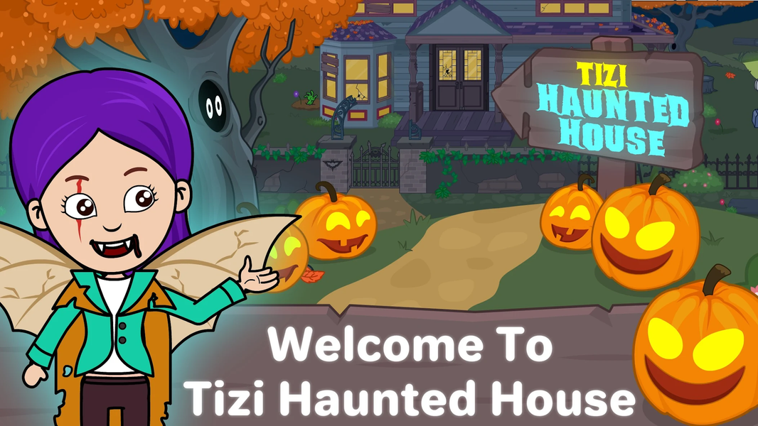 Tizi Town - My Haunted House - Gameplay image of android game