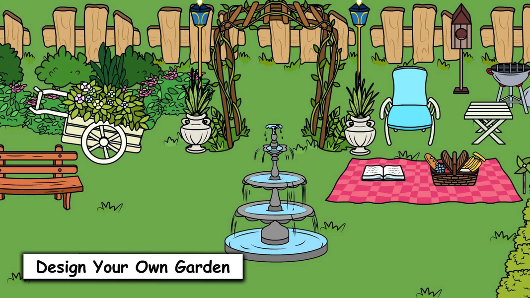 Tizi Princess Home Design Game - Gameplay image of android game