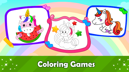 Unicorn Games for 2+ Year Olds - عکس بازی موبایلی اندروید