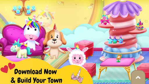 Tizi Unicorn Town - My Magic Princess Games - عکس بازی موبایلی اندروید
