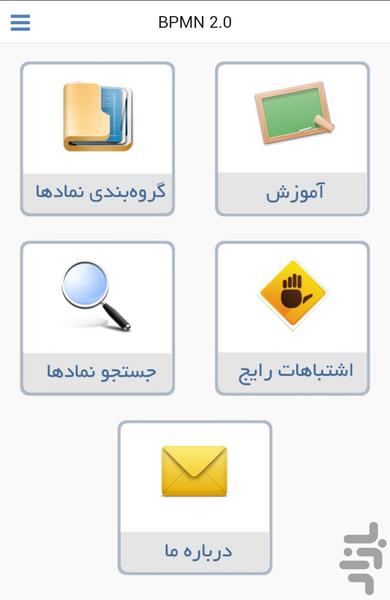 مرجع سريع BPMN 2.0 - عکس برنامه موبایلی اندروید