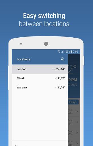MeteoScope - Accurate forecast - عکس برنامه موبایلی اندروید