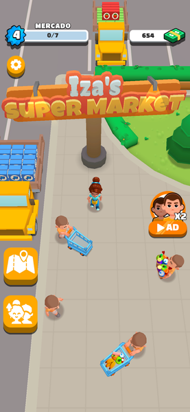 Iza's Supermarket - Gameplay image of android game