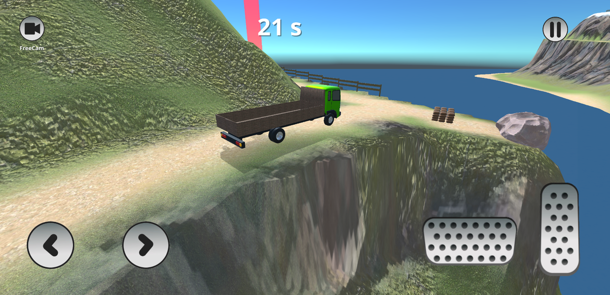 Truck Adventure - Gameplay image of android game