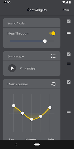 Jabra Sound+ - Image screenshot of android app