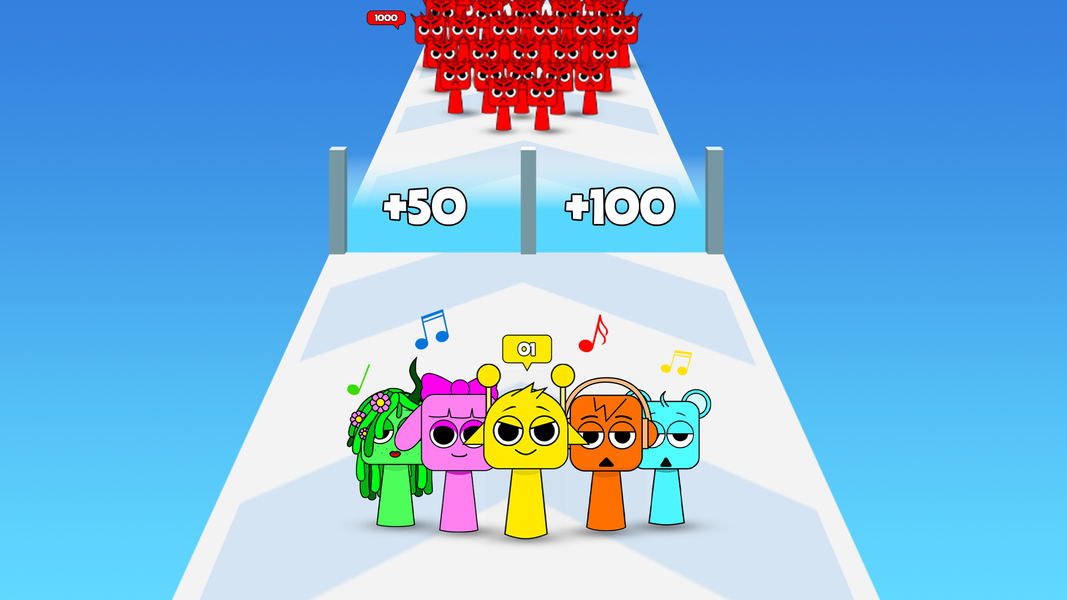 DJ Music Run: Cute & Scary Mix - عکس بازی موبایلی اندروید