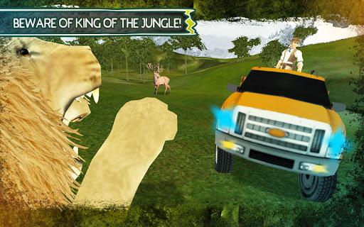 Wild Hunter Safari Jeep Hunting Simulator - Gameplay image of android game