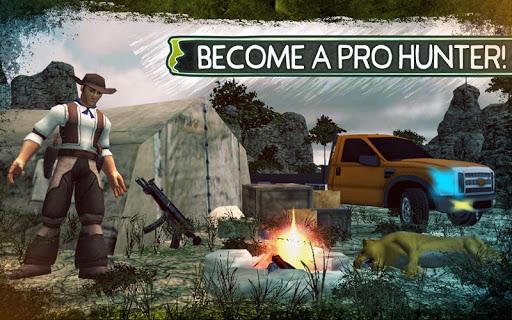 Wild Hunter Safari Jeep Hunting Simulator - Gameplay image of android game