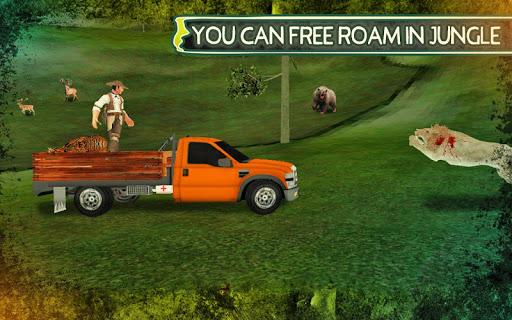 Wild Hunter Safari Jeep Hunting Simulator - Gameplay image of android game