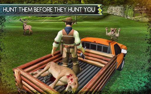 Wild Hunter Safari Jeep Hunting Simulator - Gameplay image of android game
