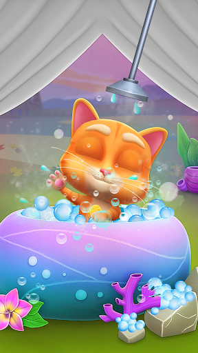 My Talking Cat Jack - Gameplay image of android game