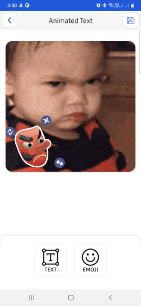 Animated Text Sticker Maker - Image screenshot of android app