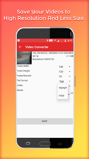 Video Converter Video Compressor - Image screenshot of android app