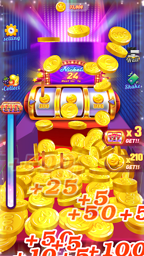 Jackpot Frenzy Pusher - Gameplay image of android game