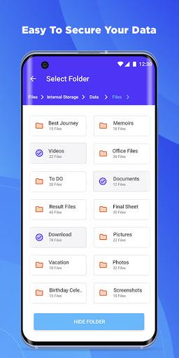 Hidden Folder Lock - Image screenshot of android app