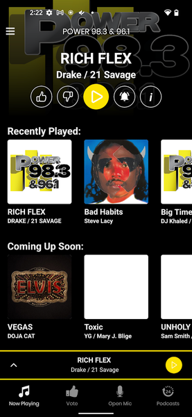 Power 98.3 & 96.1 - Image screenshot of android app