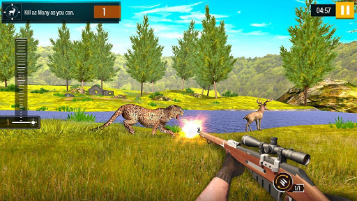 Wild Animal Hunting 2020 Free - Gameplay image of android game