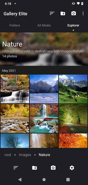 Photo Gallery - عکس برنامه موبایلی اندروید