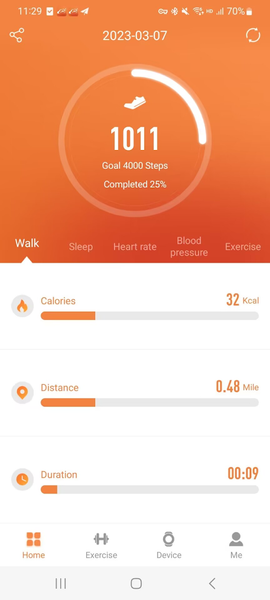 JYouPro - Fitness Tracker - عکس برنامه موبایلی اندروید
