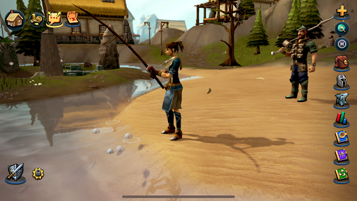 RuneScape - Fantasy MMORPG - Gameplay image of android game