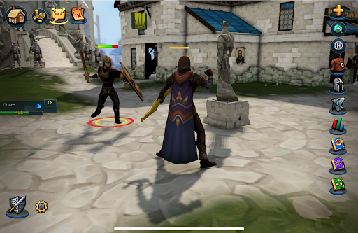 RuneScape - Fantasy MMORPG - Gameplay image of android game