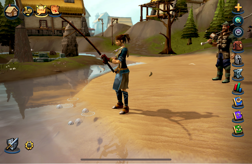 RuneScape - Fantasy MMORPG - Gameplay image of android game