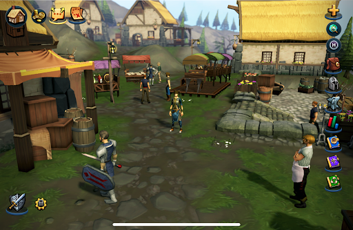 RuneScape - Fantasy MMORPG - Gameplay image of android game