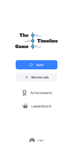 The Timeline Game - Inventions & World History - Gameplay image of android game