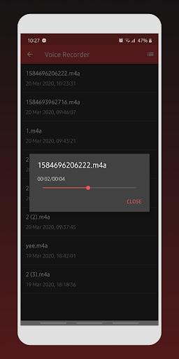 Audio Recorder - Edge Panel - عکس برنامه موبایلی اندروید