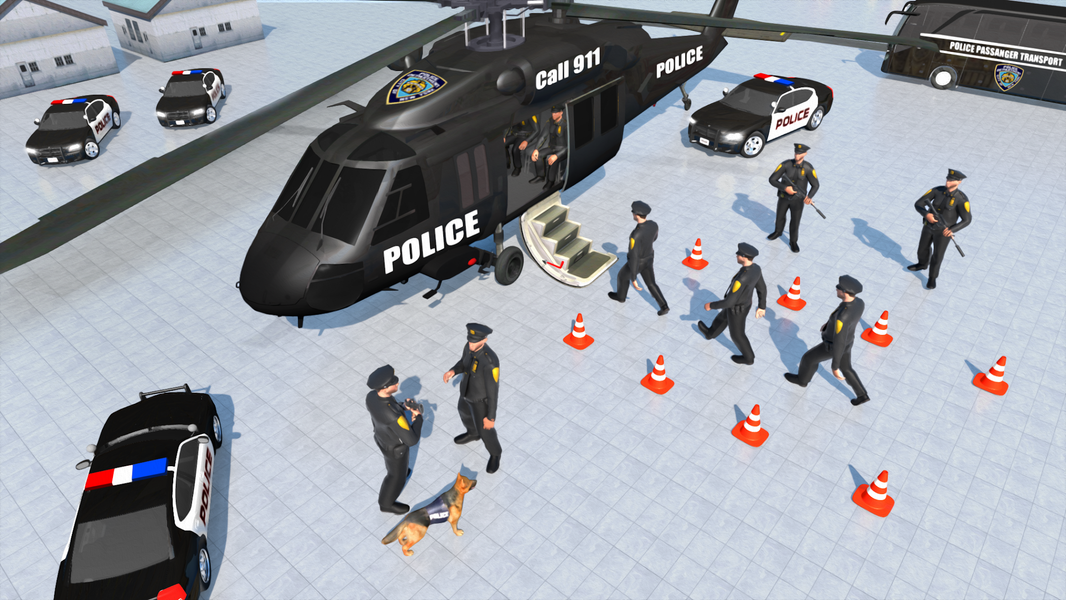 Police Bus Simulator Bus Game - Image screenshot of android app