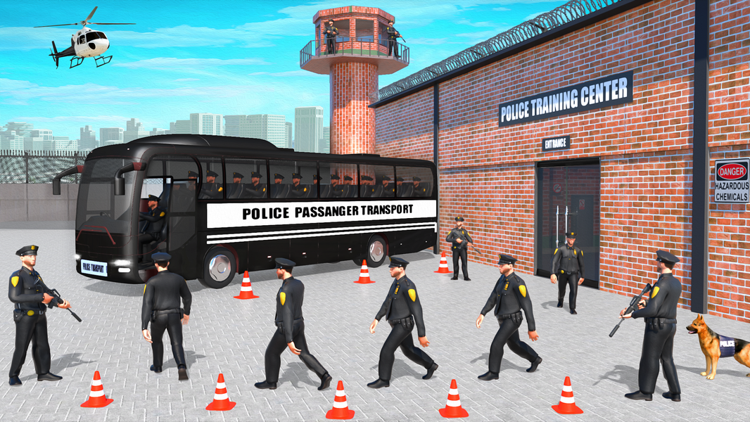 Police Bus Simulator Bus Game - Image screenshot of android app