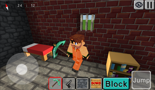 Cops N Robbers (Jail Break 2) - Mine Mini Game With Survival  Multiplayer::Appstore for Android