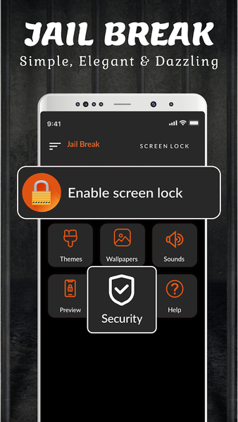 Prison Break Screen Lock App - عکس برنامه موبایلی اندروید